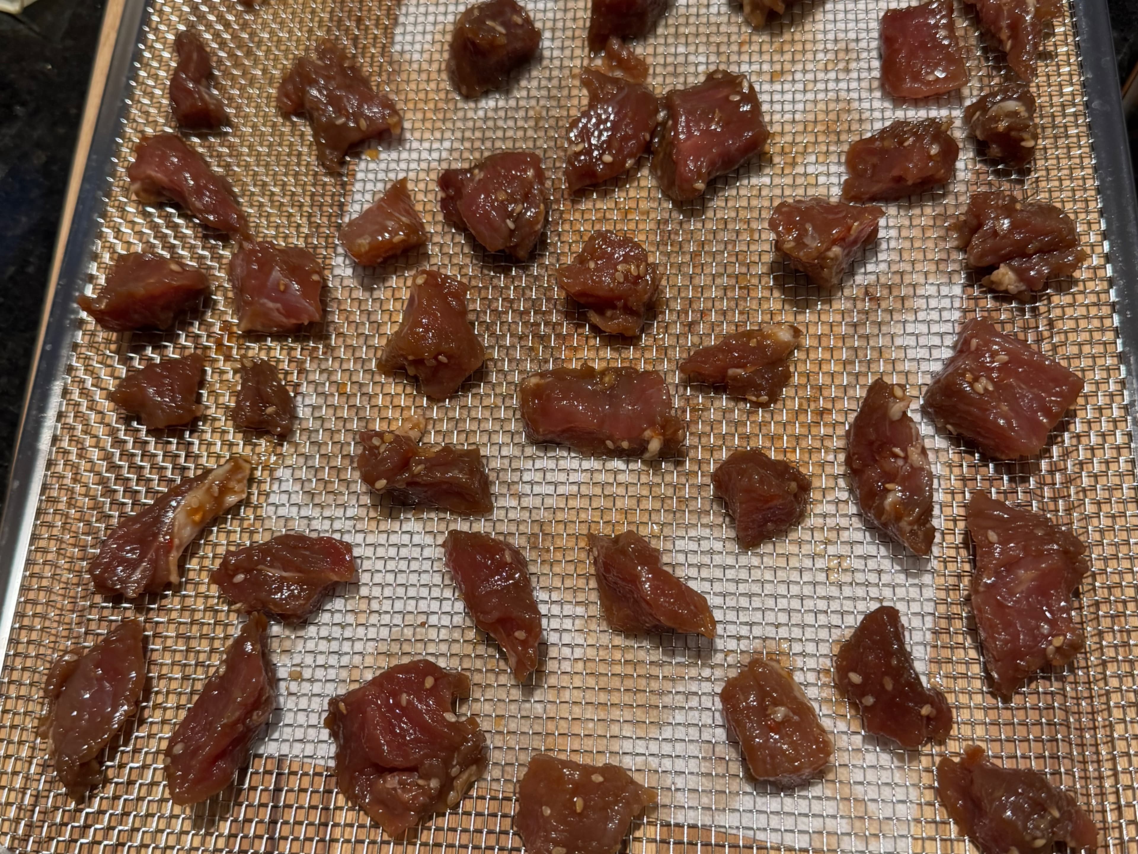Jerky: beef and pork available
