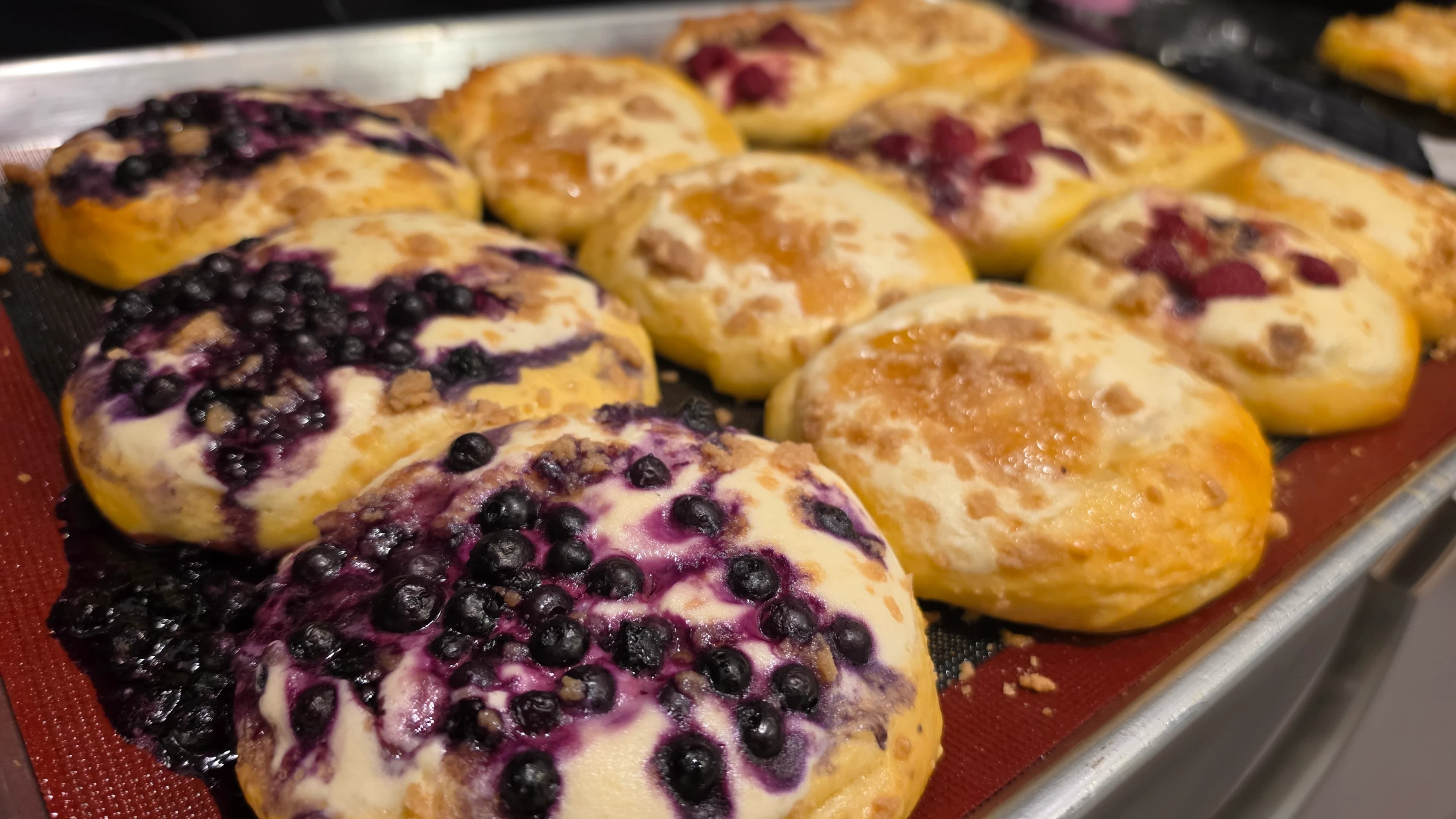 French brioche danishes