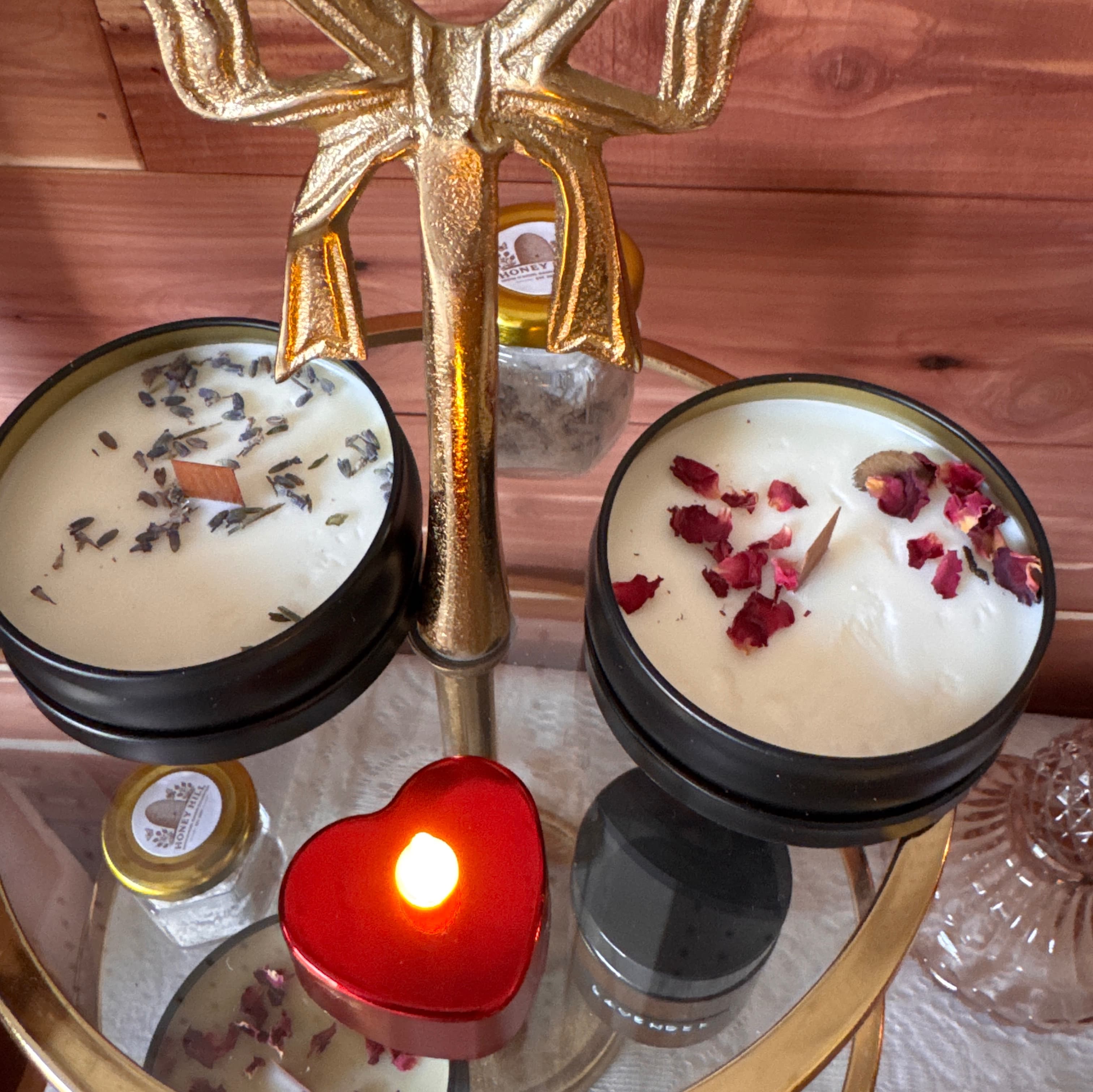 Clean 100% Pure Beeswax Candle Wood Wick