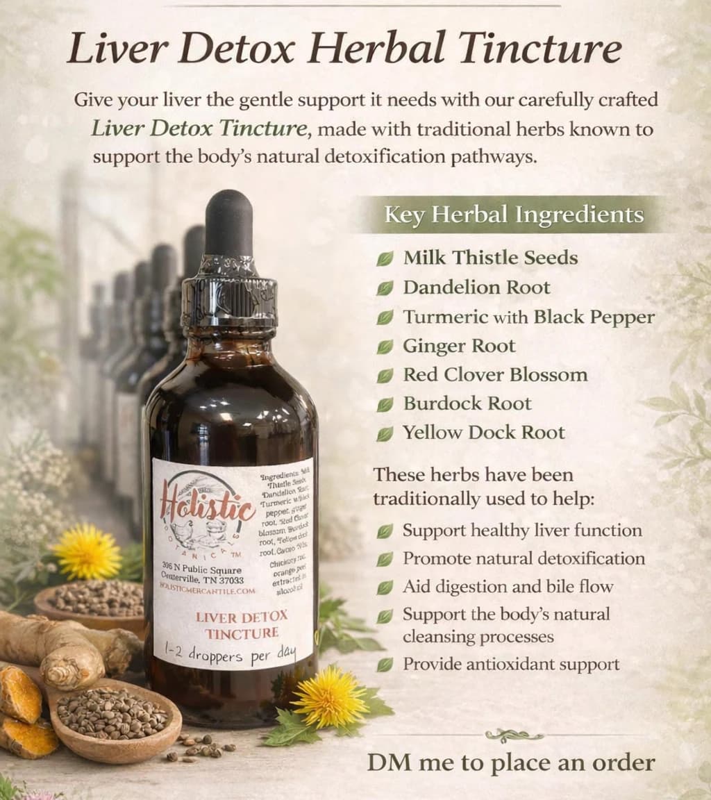 2oz Liver Detox Tincture