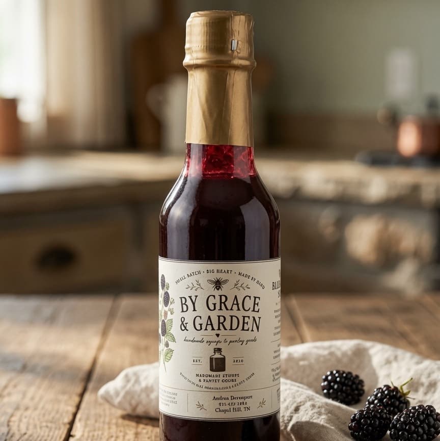 Wild Blackberry Syrup