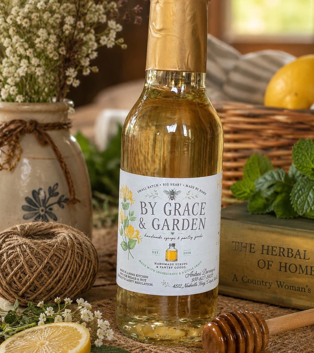 Wild Honeysuckle syrup