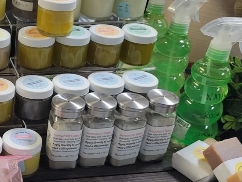 Organic Arrowroot Baby Powder
